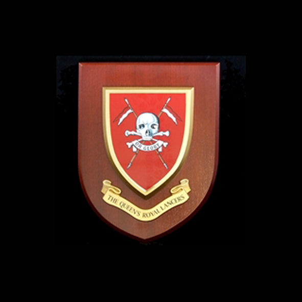 Queen's Royal Lancers - Wall Shield Plaque | MOD Licensed Seller | Regimental