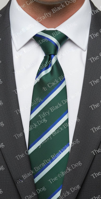 Queen's Own Highlanders (Seaforth and Camerons) - Stripe Tie