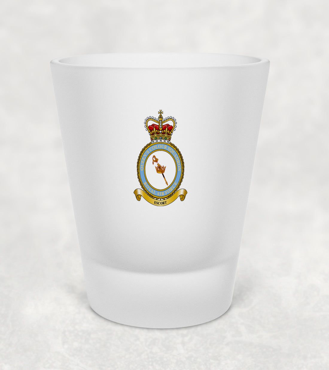 Queen's Colour Squadron RAF - Shot Glass