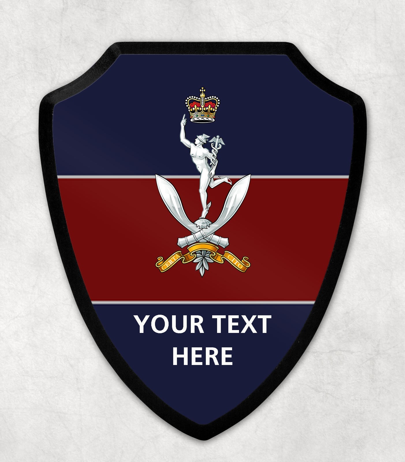 Queen's Gurkha Signals - Printed Wall Shield