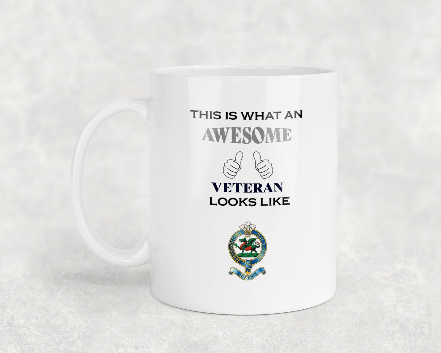 Queen's Regiment - Veteran - 11oz Mug
