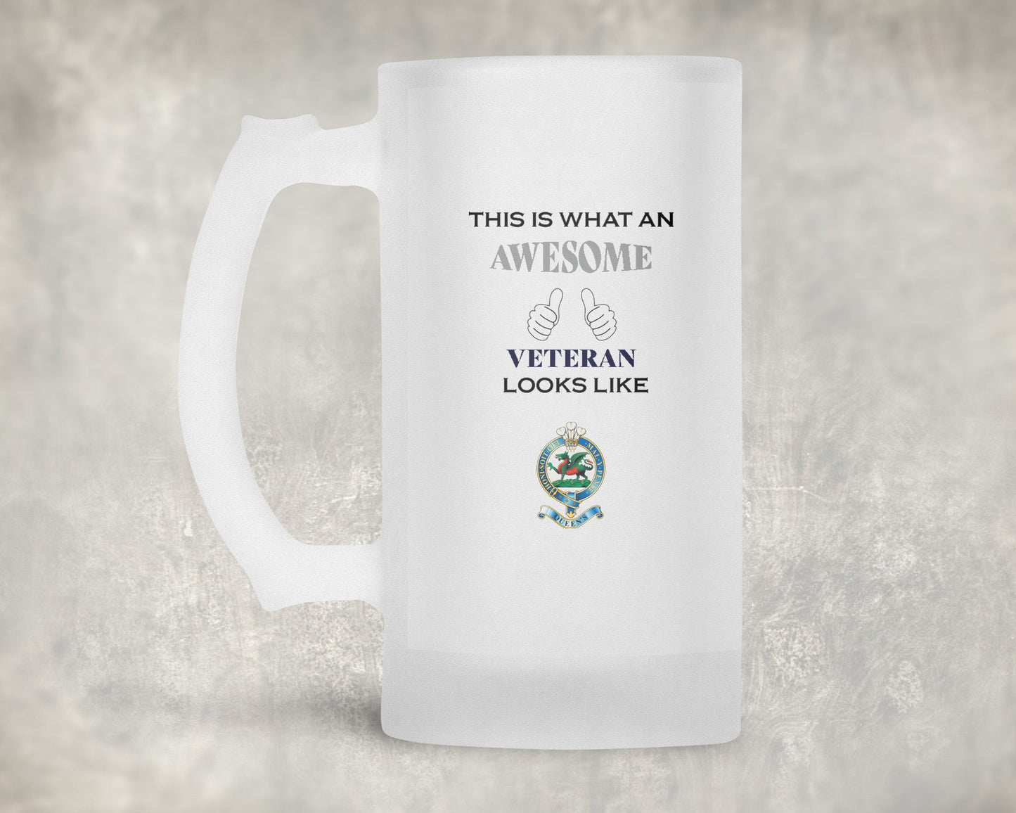 Queen's Regiment - Veteran - Frosted Stein