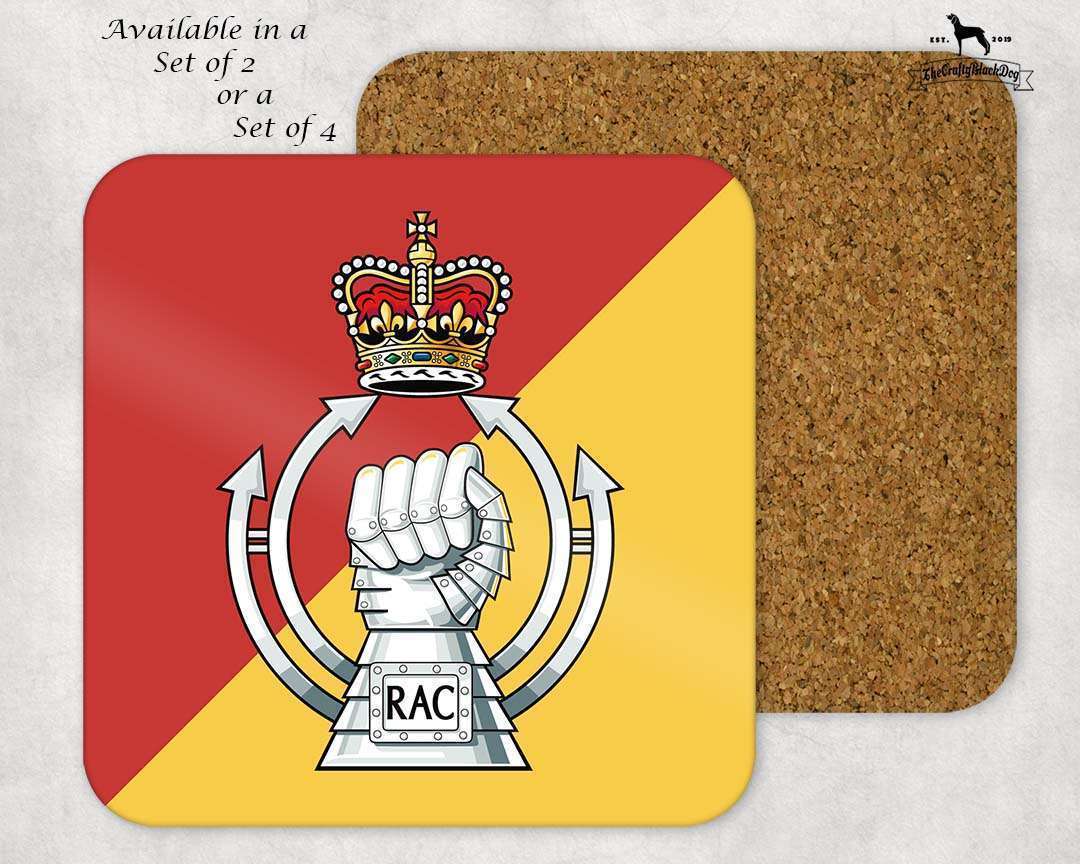 ROYAL ARMOURED CORPS - COASTER SET