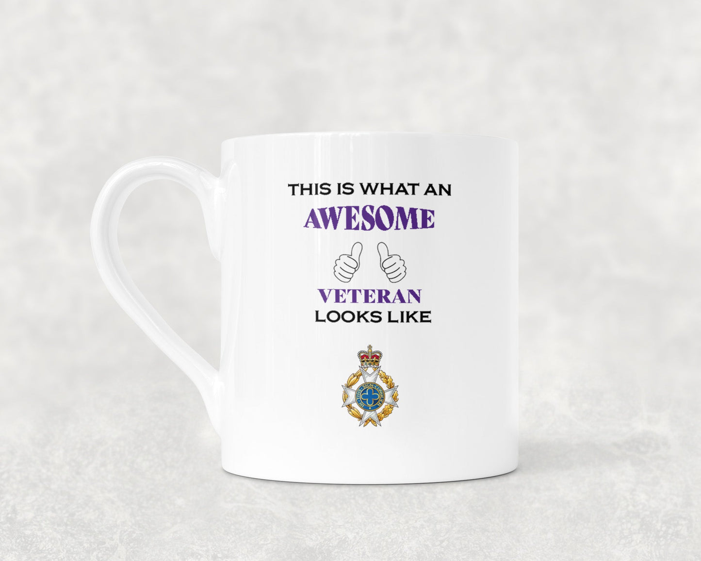 Royal Army Chaplains' Department - Christian - Veteran - Bone China Mug