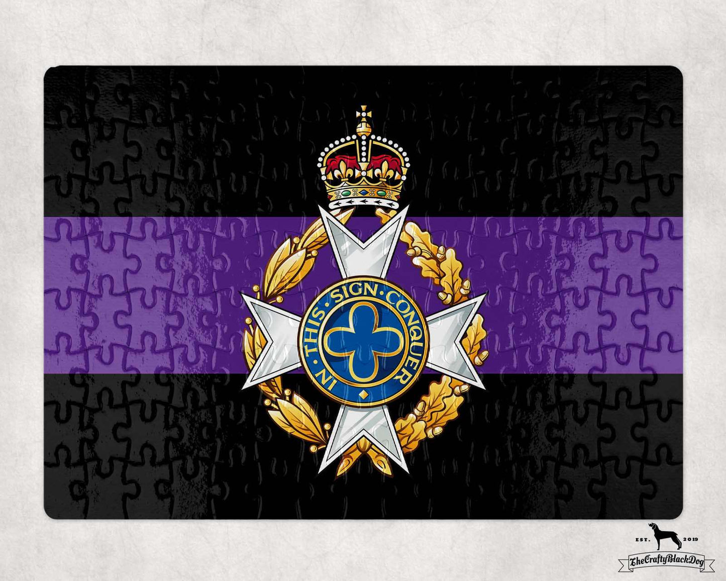 Royal Army Chaplains' Department - Jigsaw Puzzle (New King's Crown)