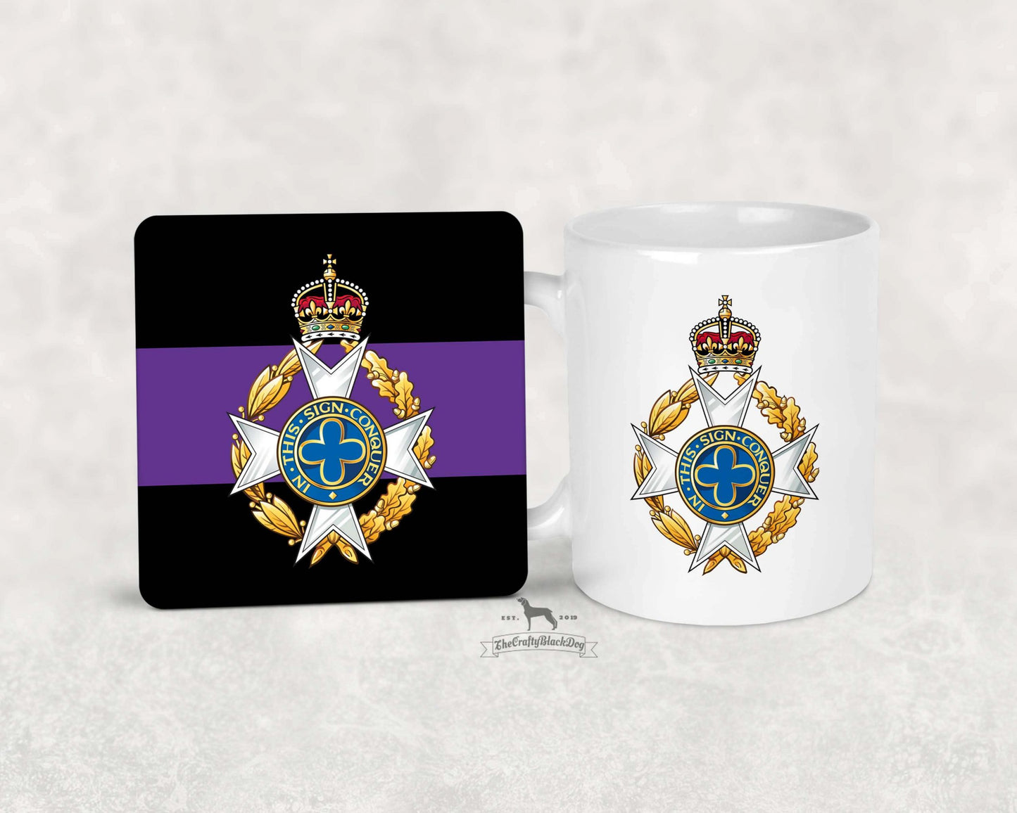 Royal Army Chaplains' Department - Mug and Coaster Set KC