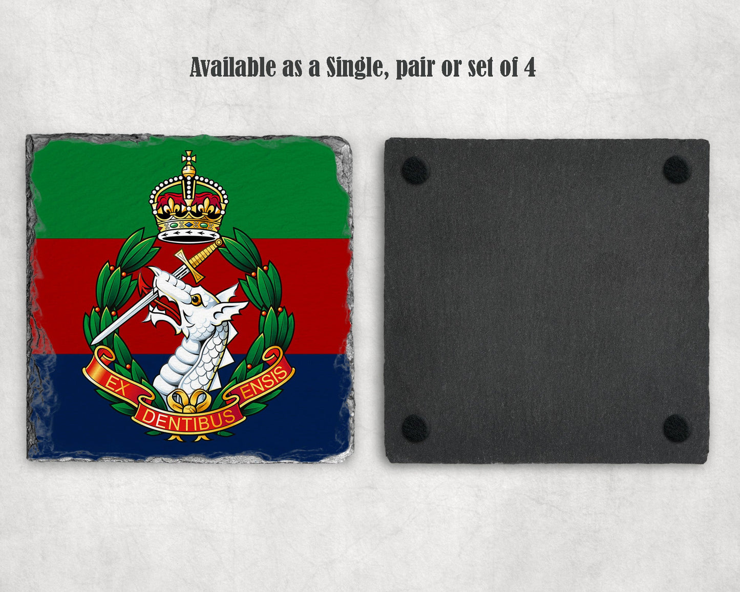 Royal Army Dental Corps KC - Slate Coaster
