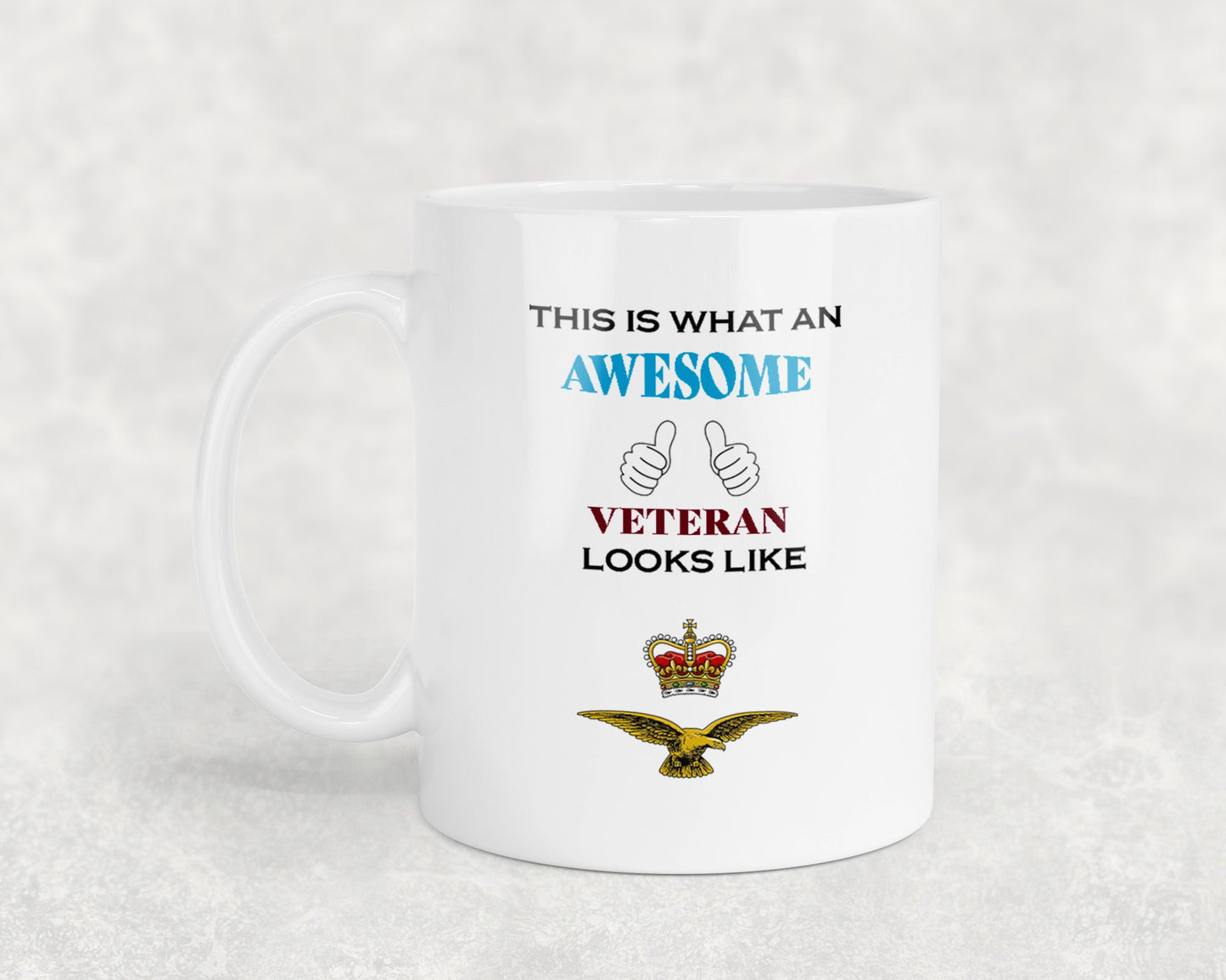 RAF Eagle & Crown - Veteran - 11oz Mug