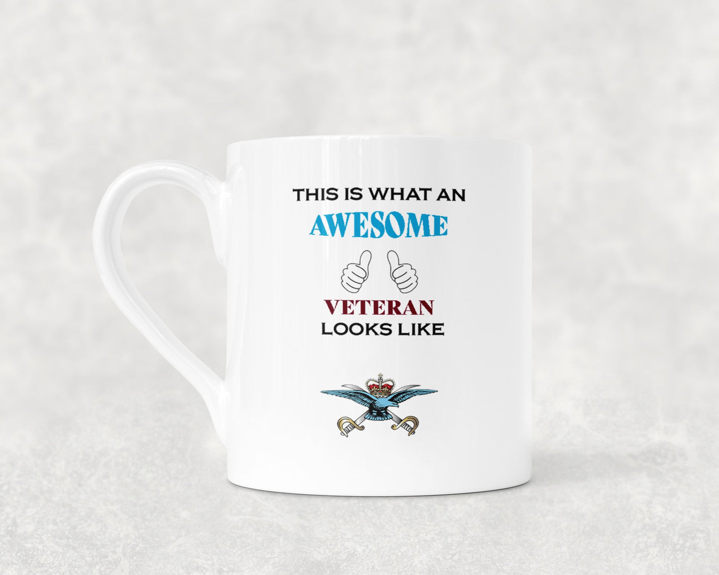 RAF PTI - Veteran - Bone China Mug
