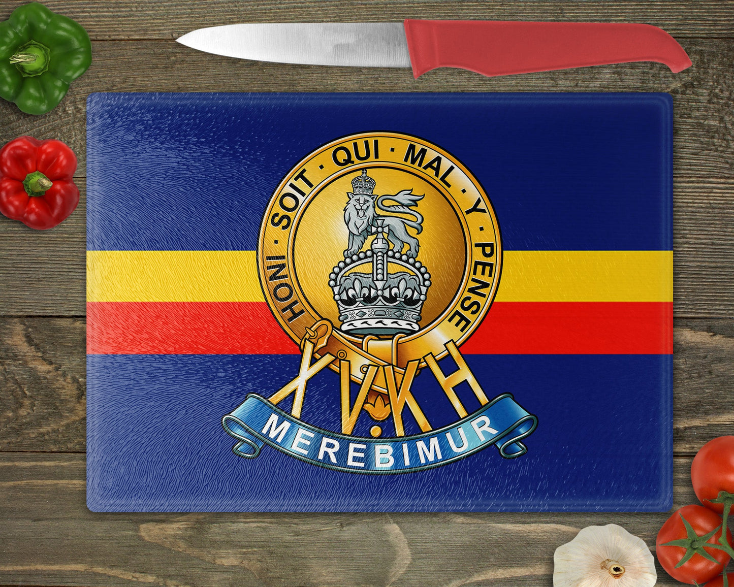 15th The King's Hussars - Cutting Board