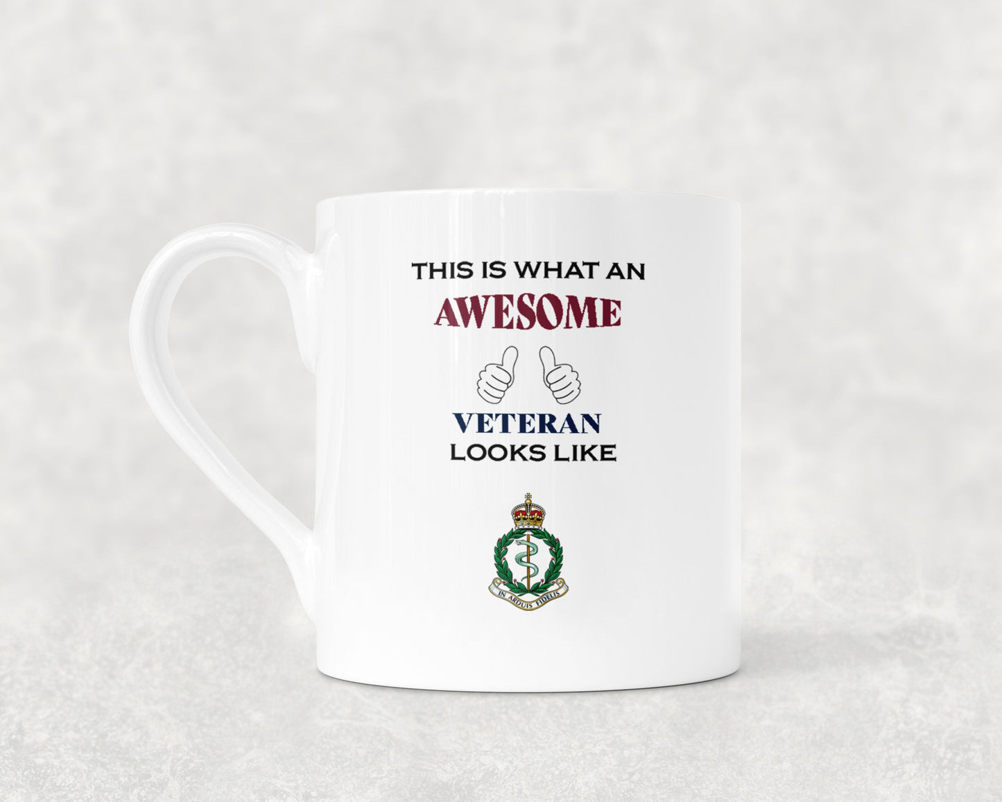 Royal Army Medical Corps KC - Veteran - Bone China Mug