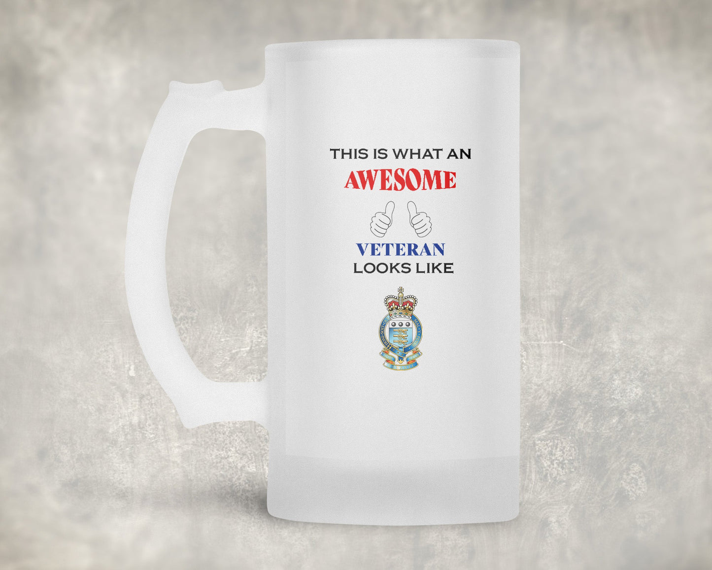 Royal Army Ordnance Corps - Veteran - Frosted Stein