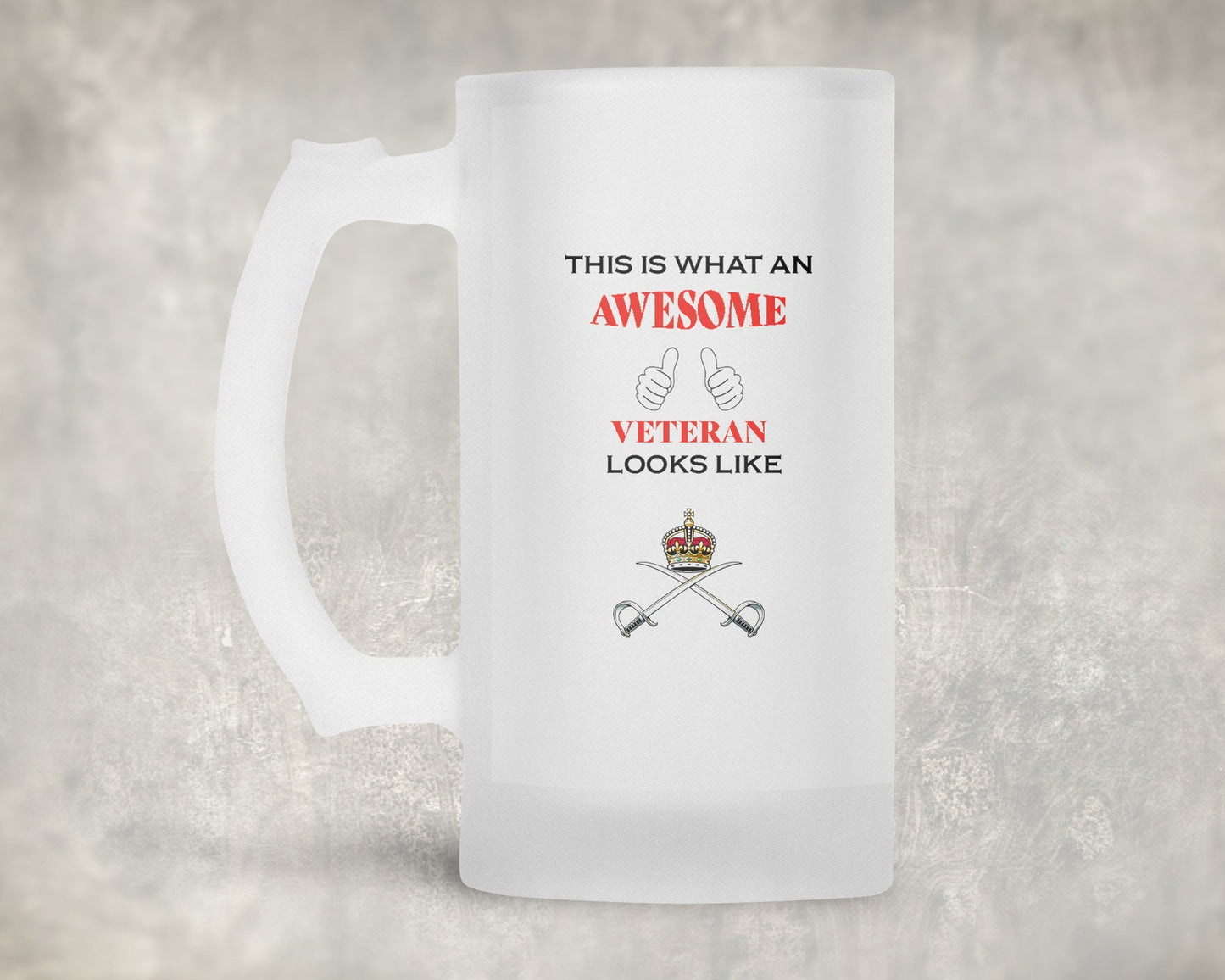 Royal Army Physical Training Corps KC - Veteran - Frosted Stein