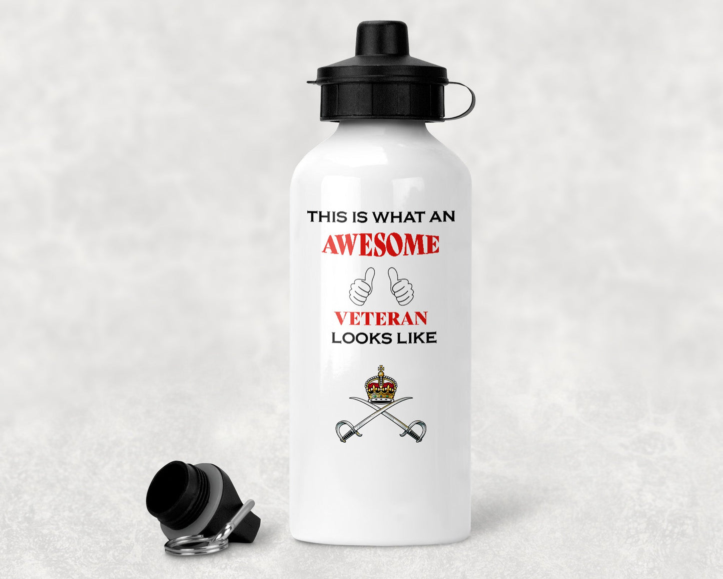 Royal Army Physical Training Corps KC - Veteran - Aluminium Water Bottle