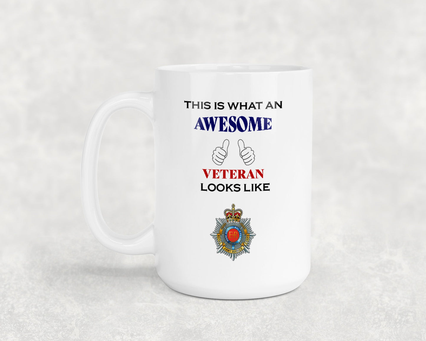 Royal Army Service Corps - Veteran - 15oz Mug