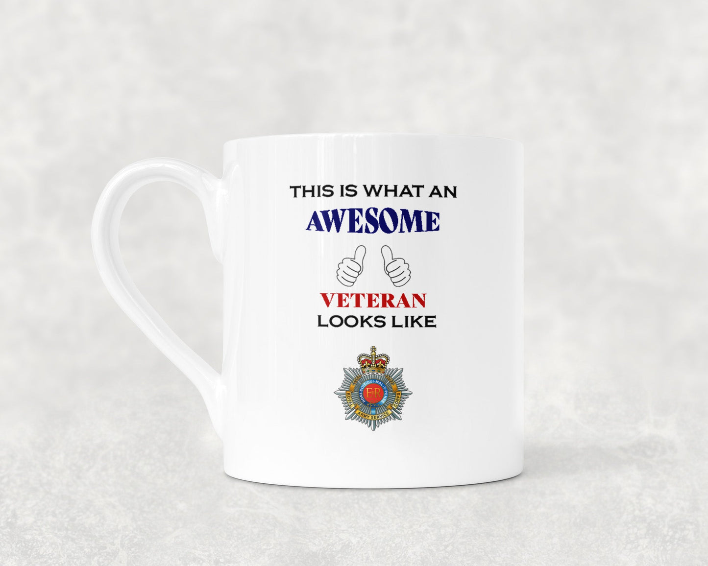 Royal Army Service Corps - Veteran - Bone China Mug