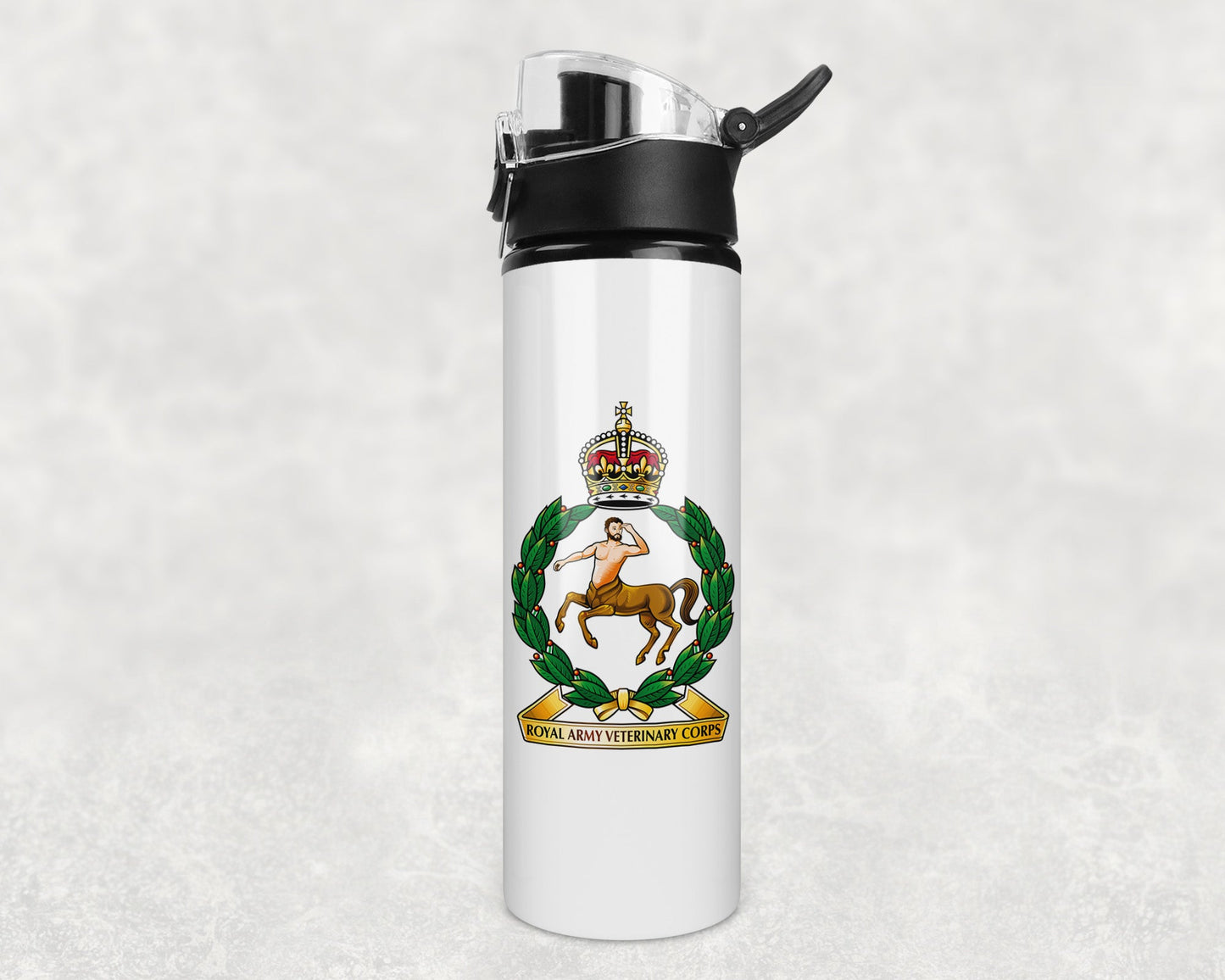 Royal Army Veterinary Corps KC - Flip Top Water Bottle