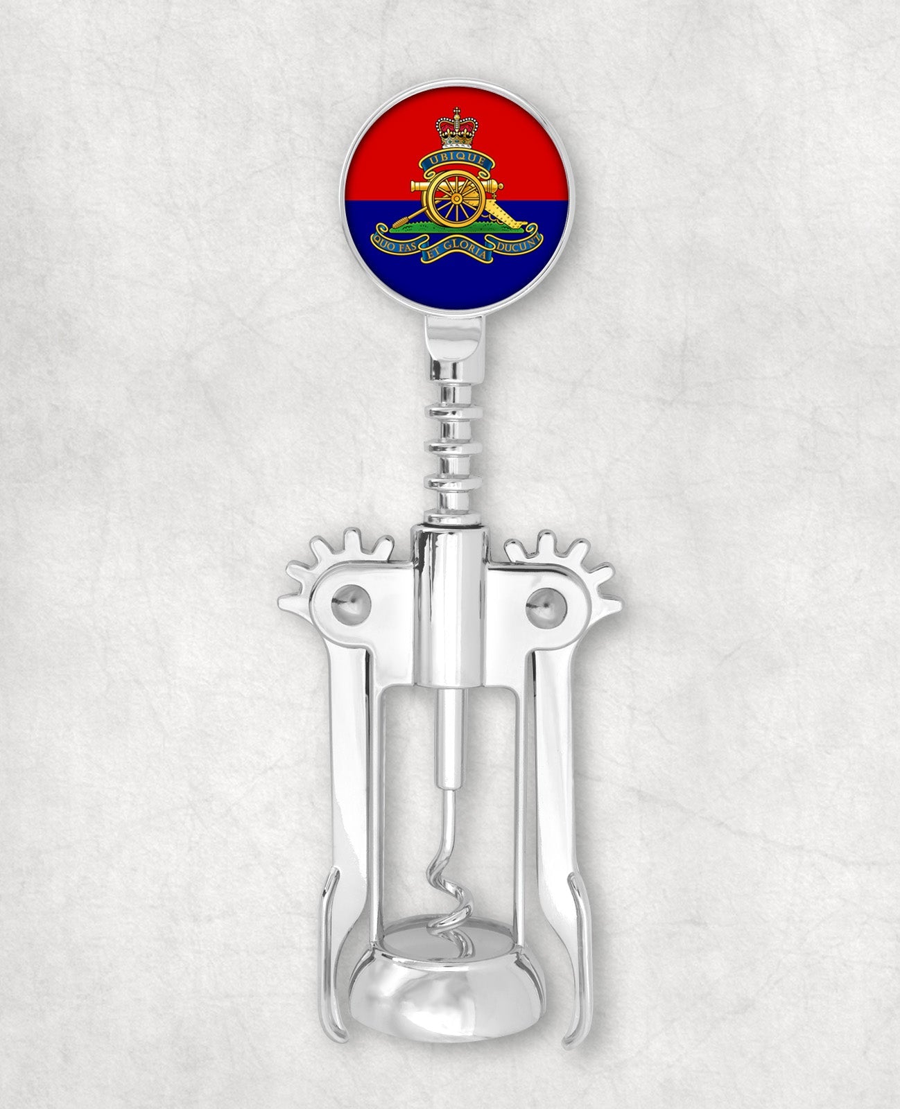 Royal Artillery Cap Badge - Corkscrew