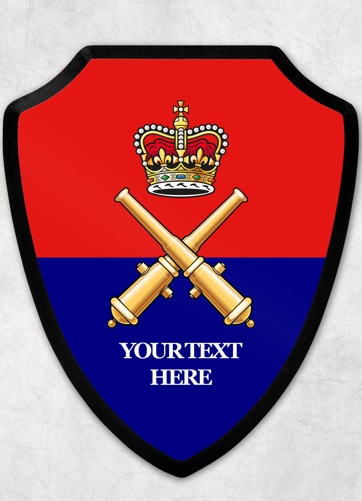 Royal School of Artillery - Printed Wall Shield