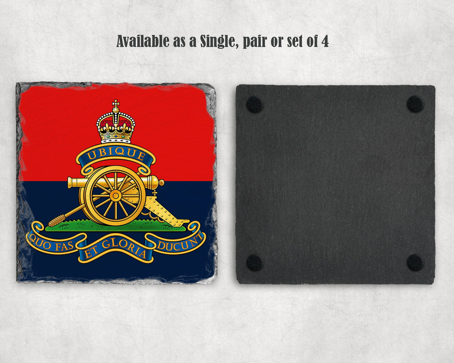 Royal Artillery KC - Slate Coaster
