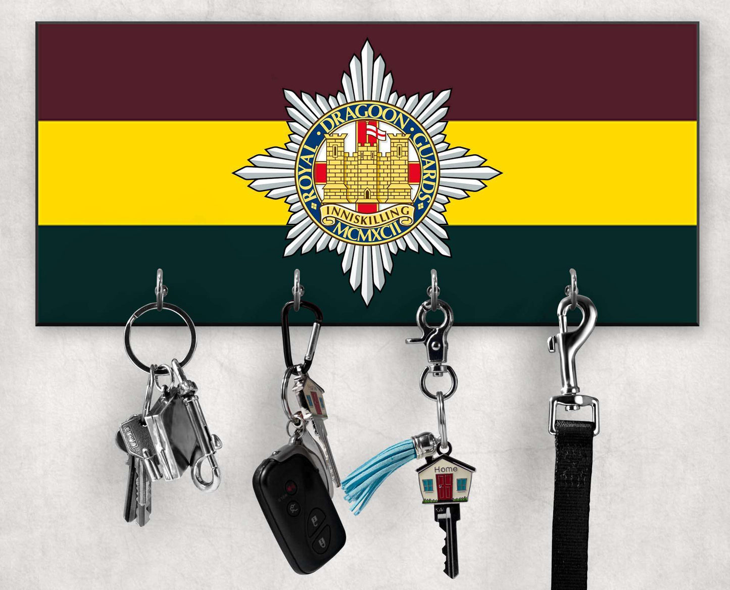 Royal Dragoon Guards - Wooden Key/Beret Hook