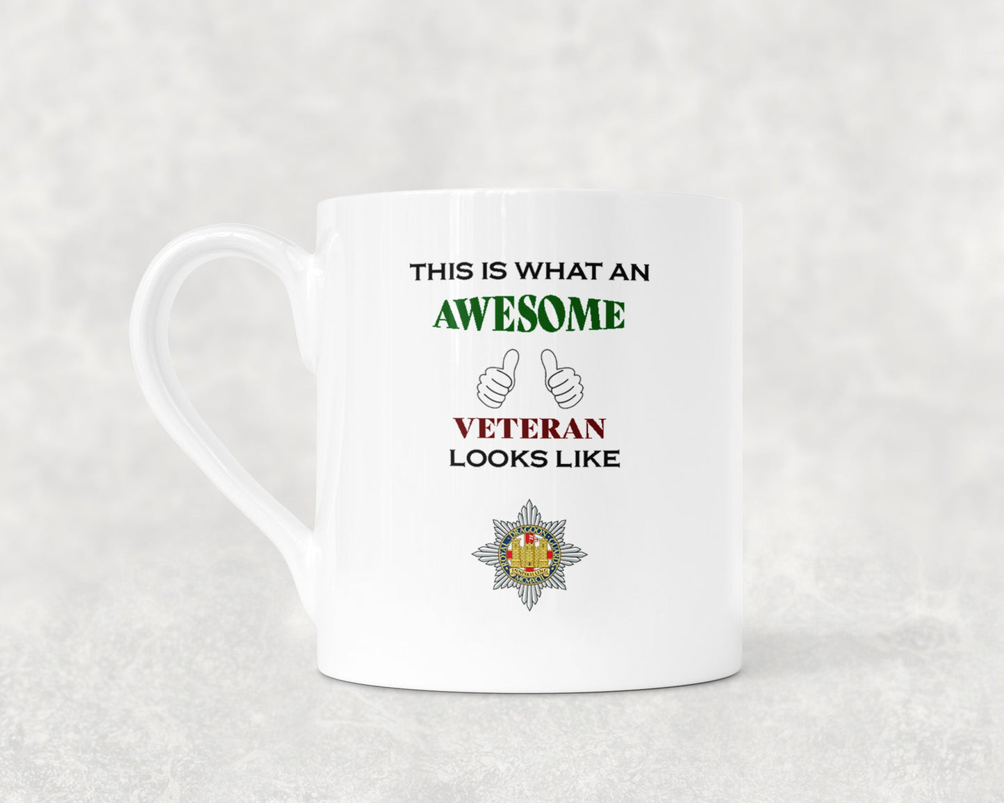 The Royal Dragoon Guards - Veteran - Bone China Mug
