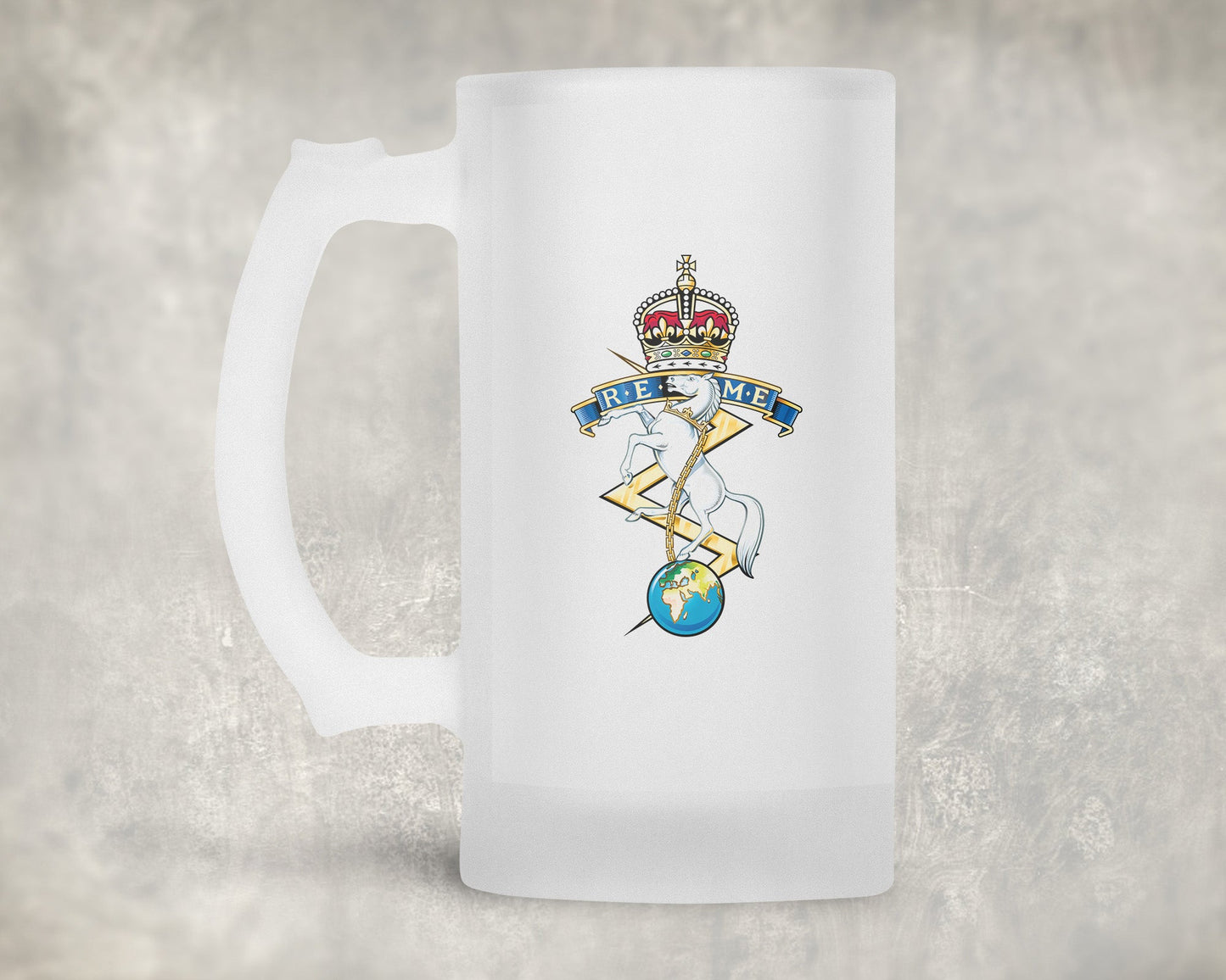 Royal Electrical Mechanical Engineers KC - Frosted Stein