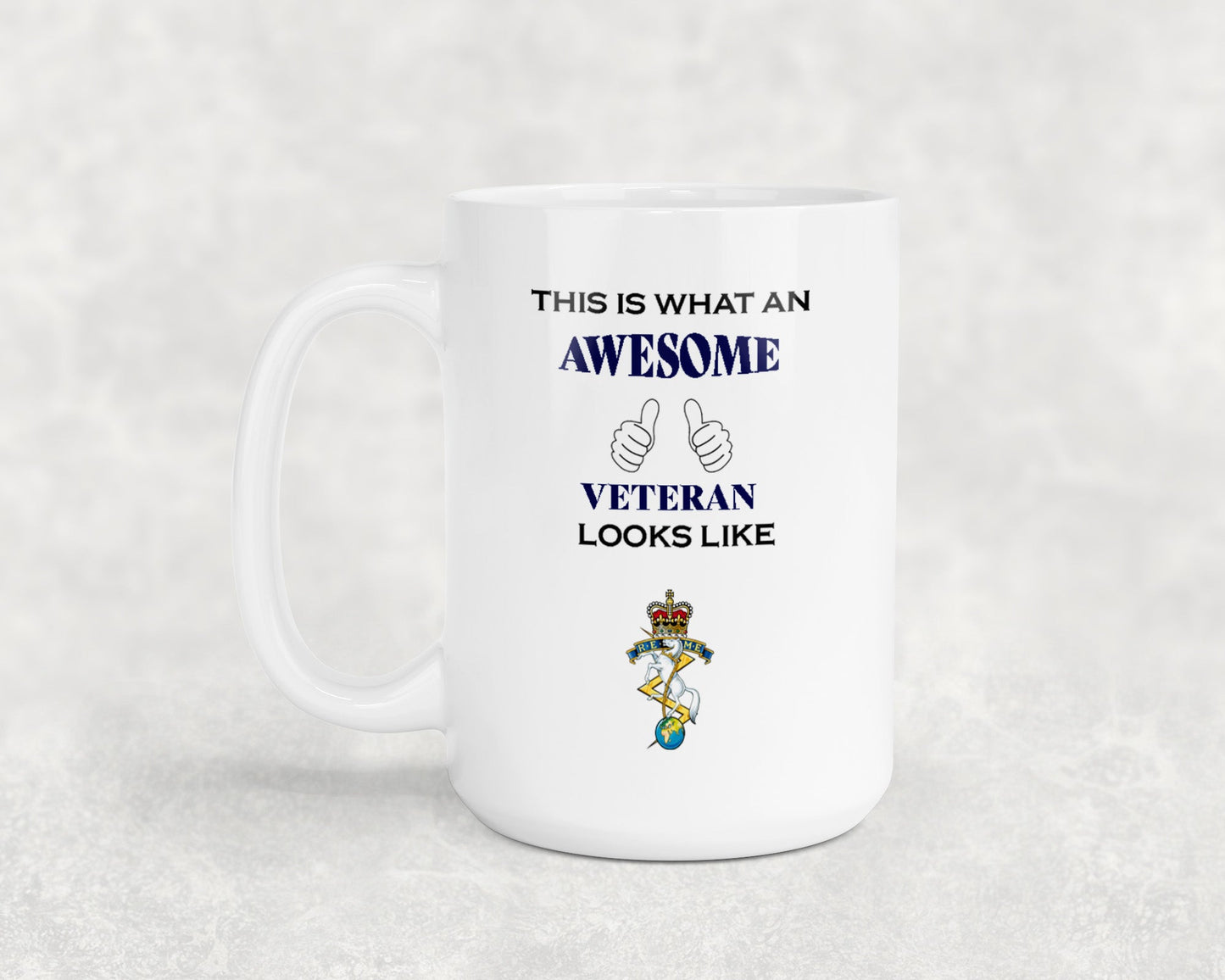 Royal Electrical and Mechanical Engineers - Veteran - 15oz Mug