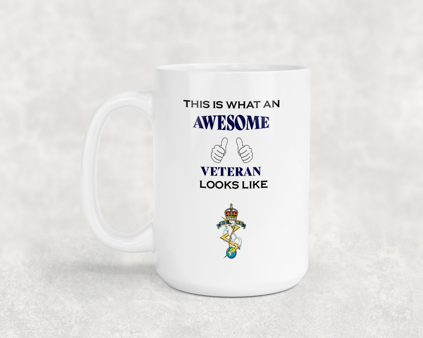Royal Electrical and Mechanical Engineers KC - Veteran - 15oz Mug