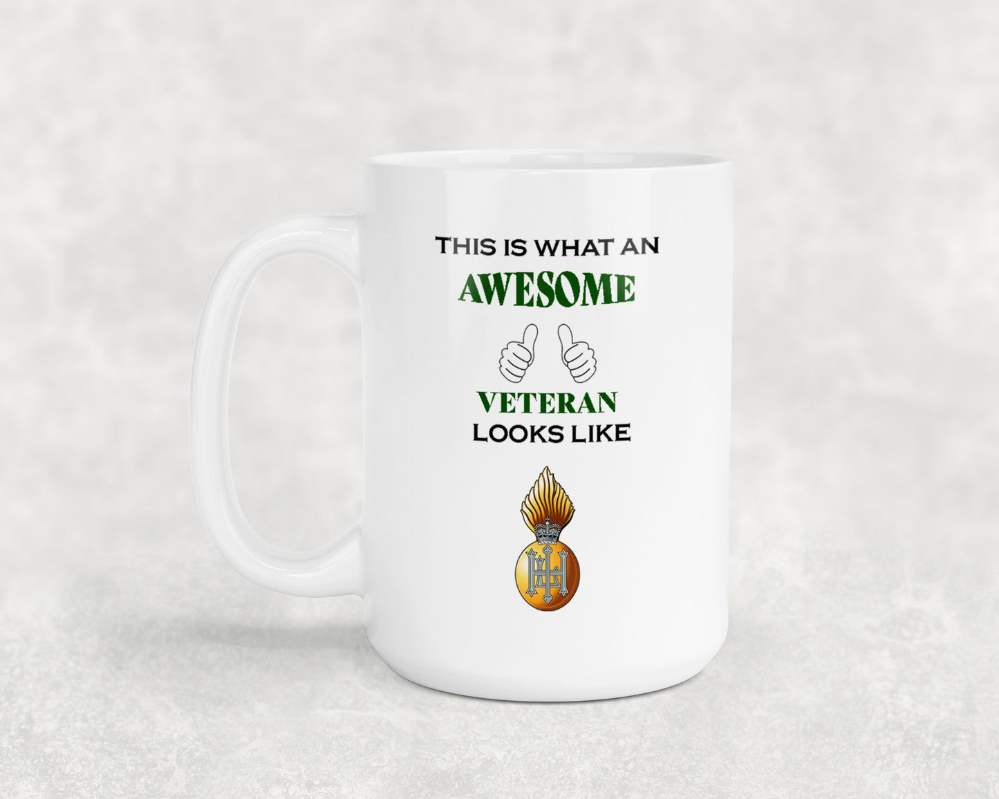 Royal Highland Fusiliers - Veteran - 15oz Mug