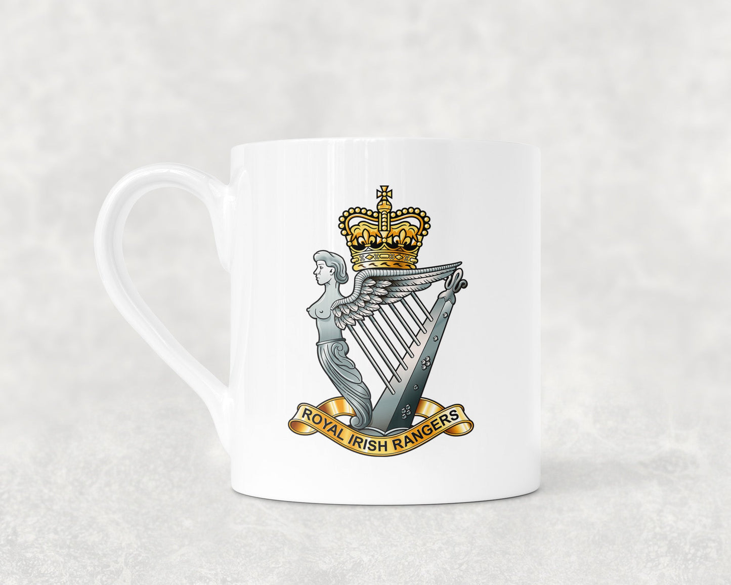Royal Irish Rangers - Bone China Mug