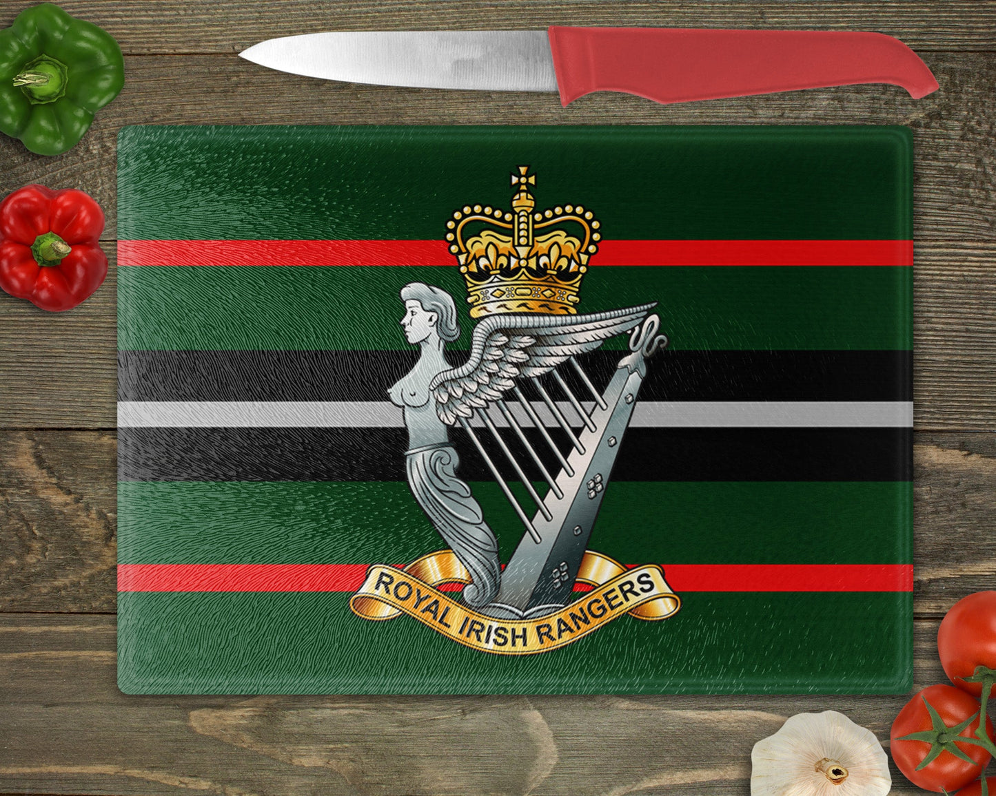 Royal Irish Rangers - Cutting Board
