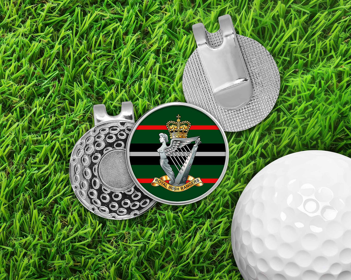 Royal Irish Rangers - Golf Ball Marker Hat Clip