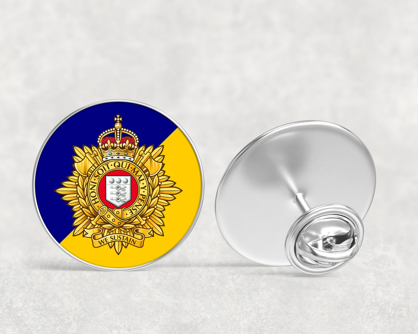 Royal Logistic Corps Officer KC - Lapel Pin