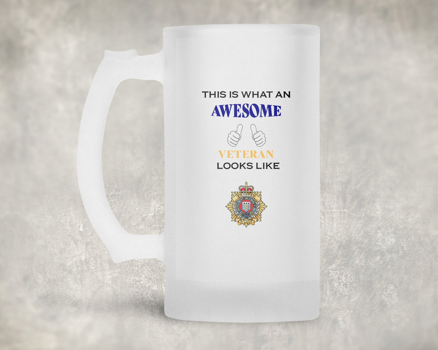 Royal Logistic Corps - Veteran - Frosted Stein