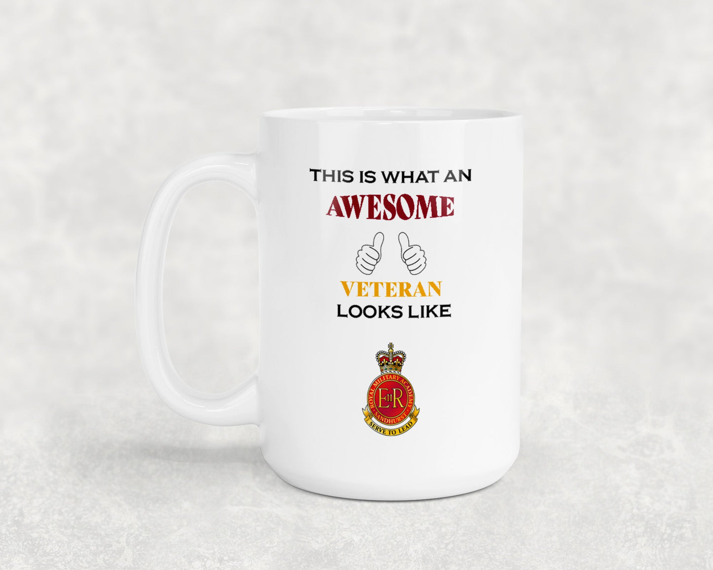 Royal Military Academy Sandhurst - Veteran - 15oz Mug