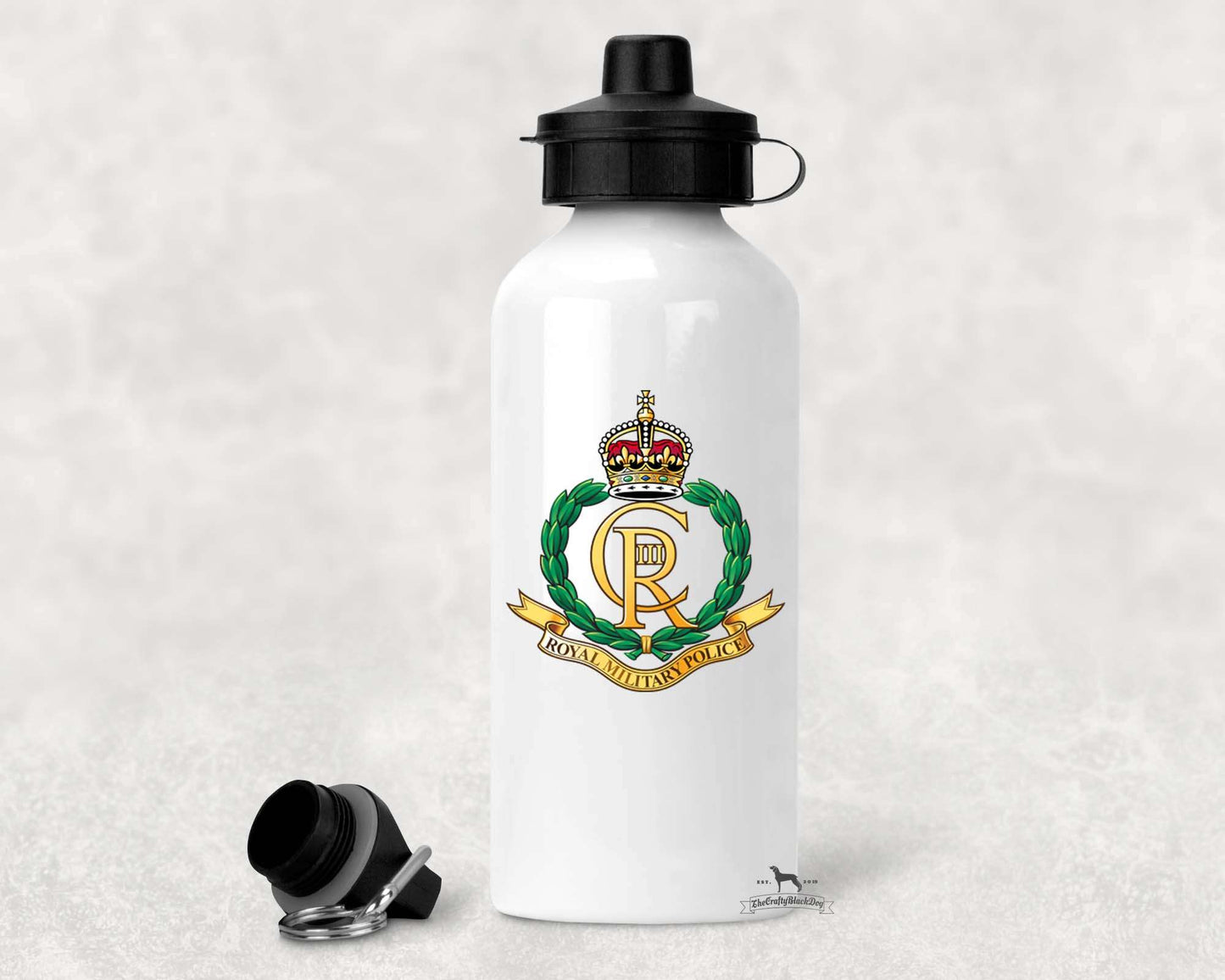 Royal Military Police - ALUMINIUM WATER BOTTLE (New King's Crown)
