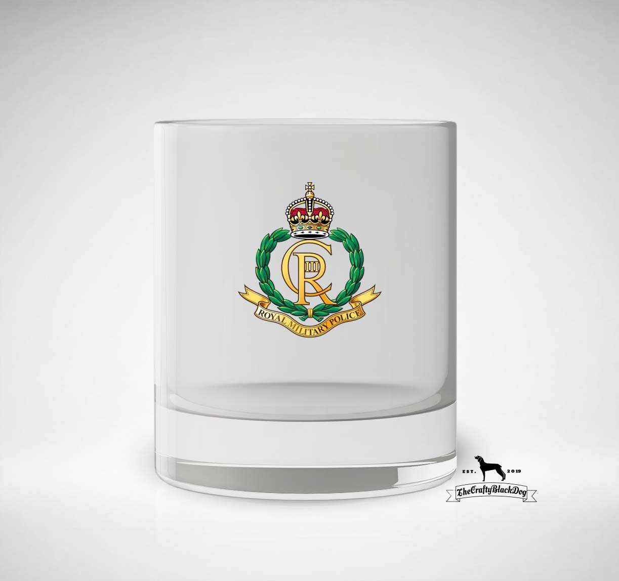 Royal Military Police - Whiskey/Spirit Glass KC