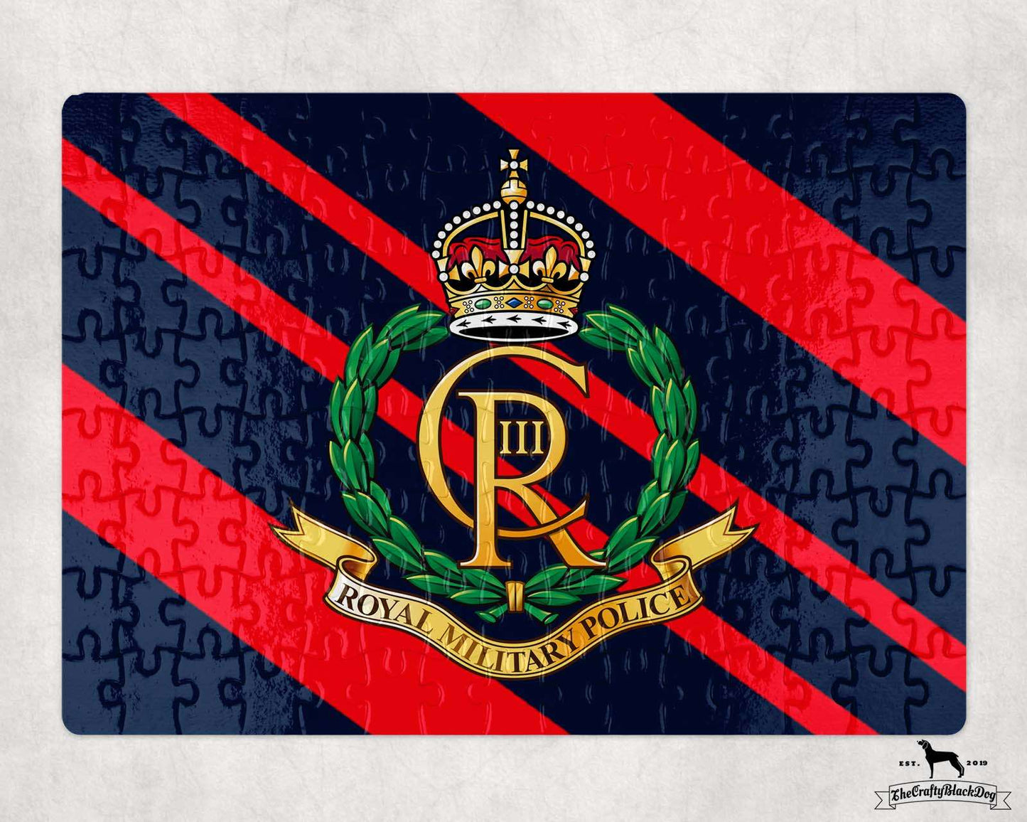 Royal Military Police - Jigsaw Puzzle (New King's Crown)