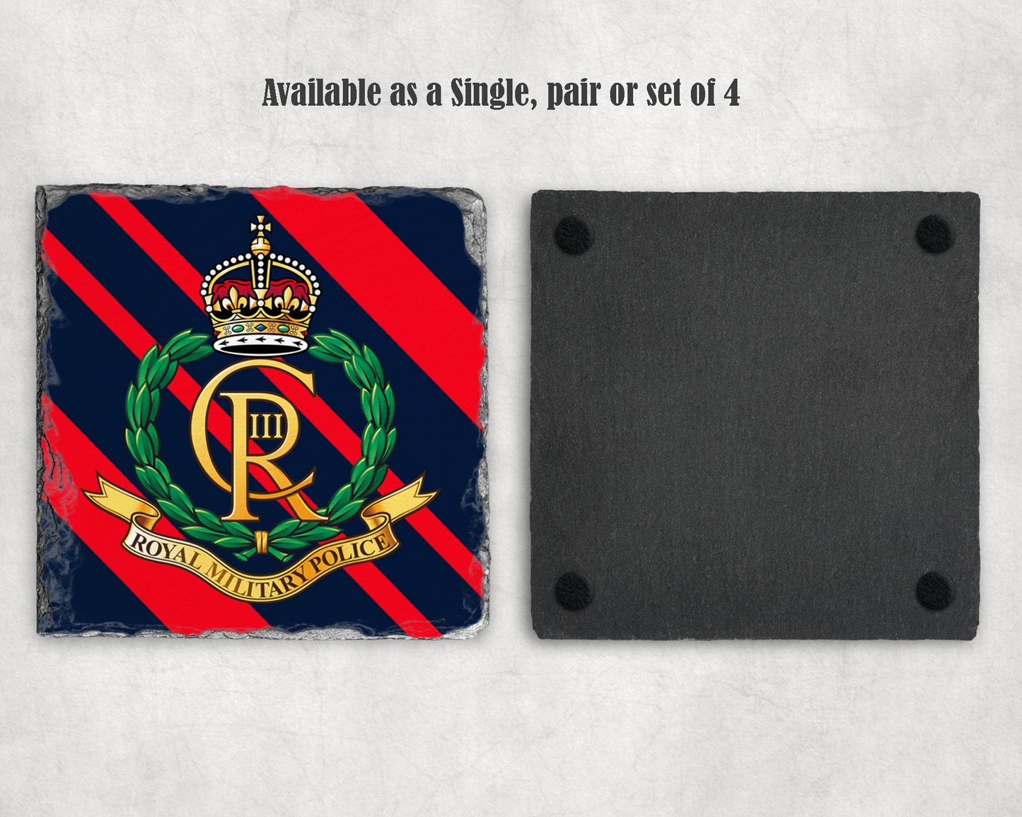 Royal Military Police KC - Slate Coaster