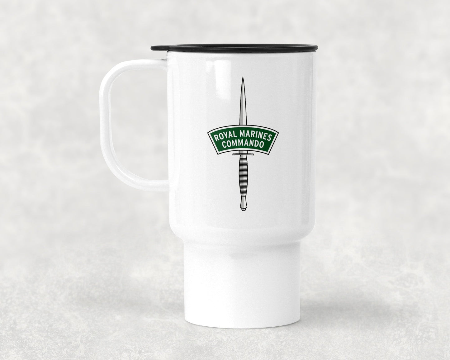 Royal Marines Commando Dagger - TRAVEL MUG