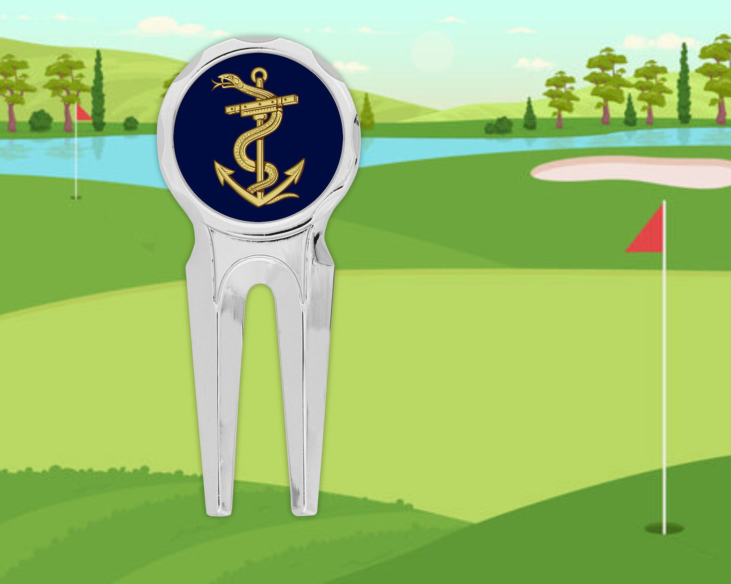 Royal Naval Medical Service - Golf Divot Repair Tool