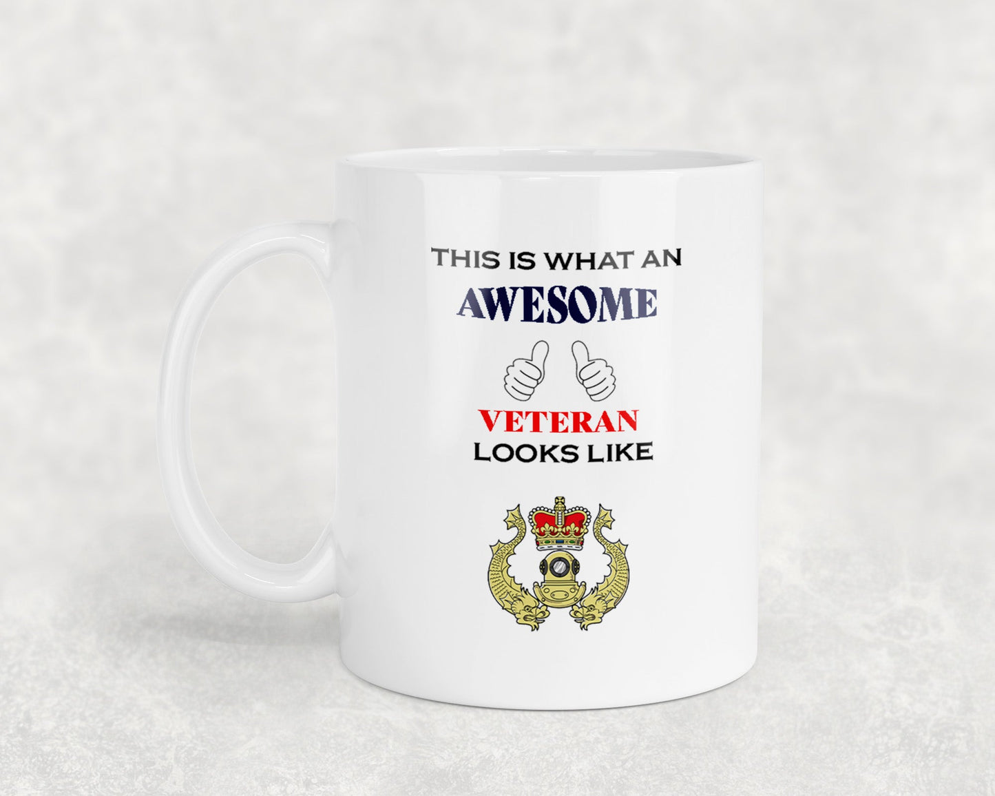 Royal Navy Diver - Veteran - 11oz Mug
