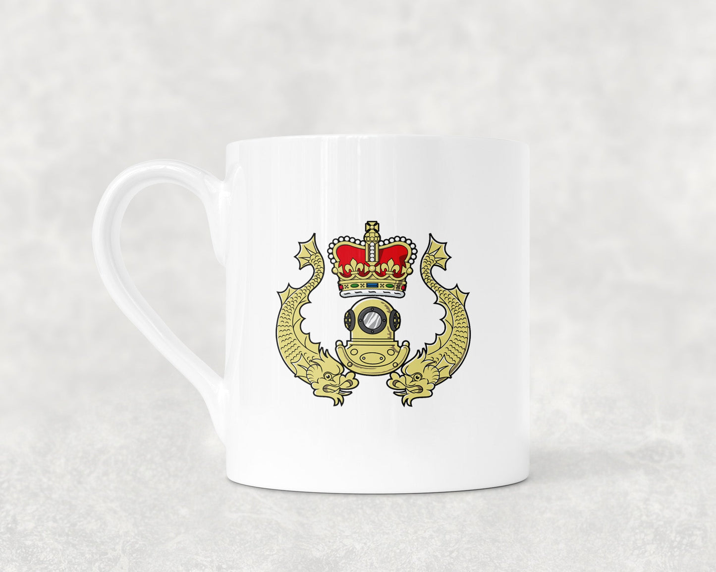 Royal Navy Diver - Bone China Mug
