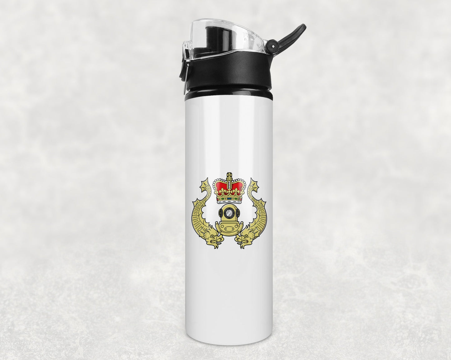 Royal Navy Diver - Flip Top Water Bottle