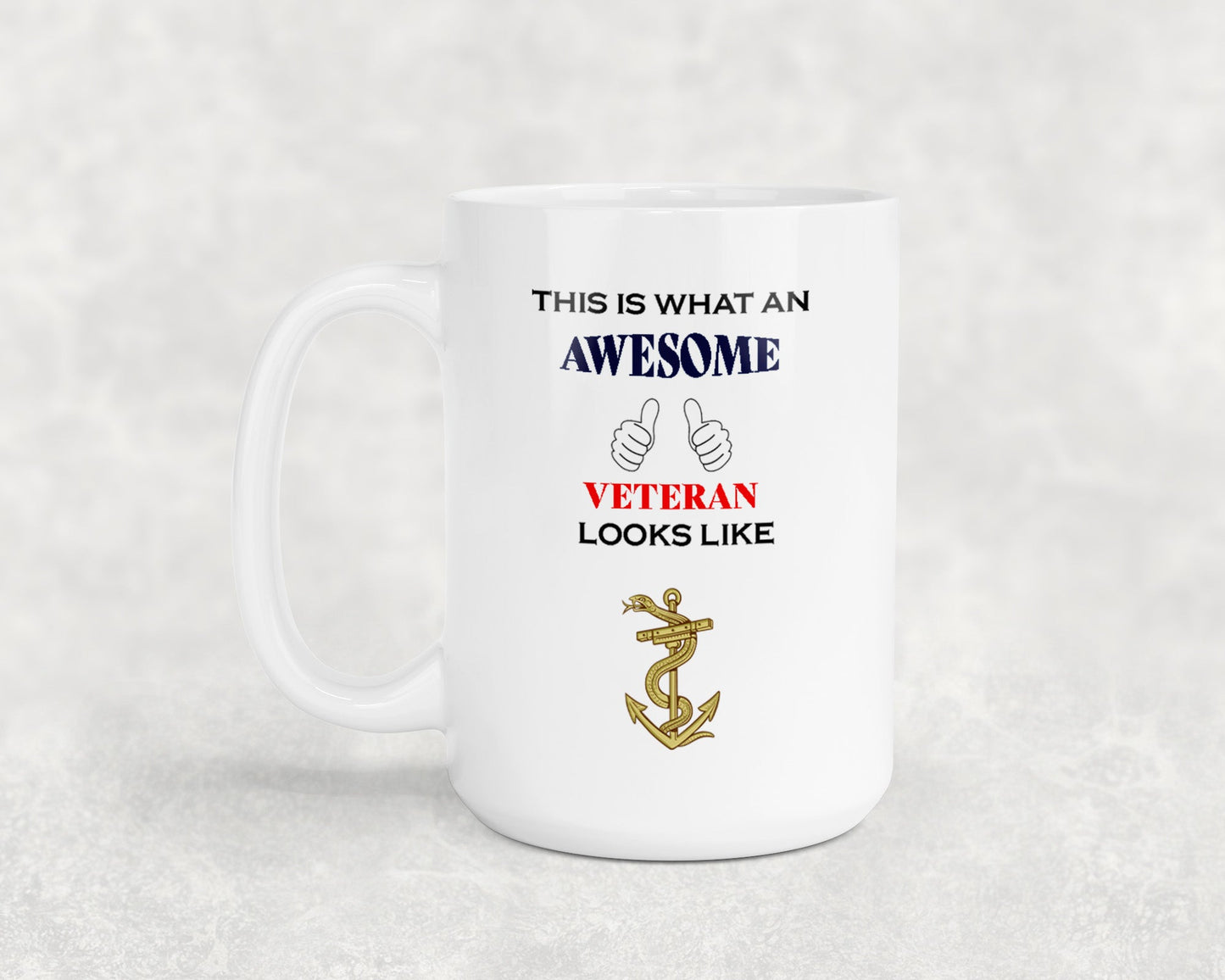 Royal Navy Medic - Veteran - 15oz Mug