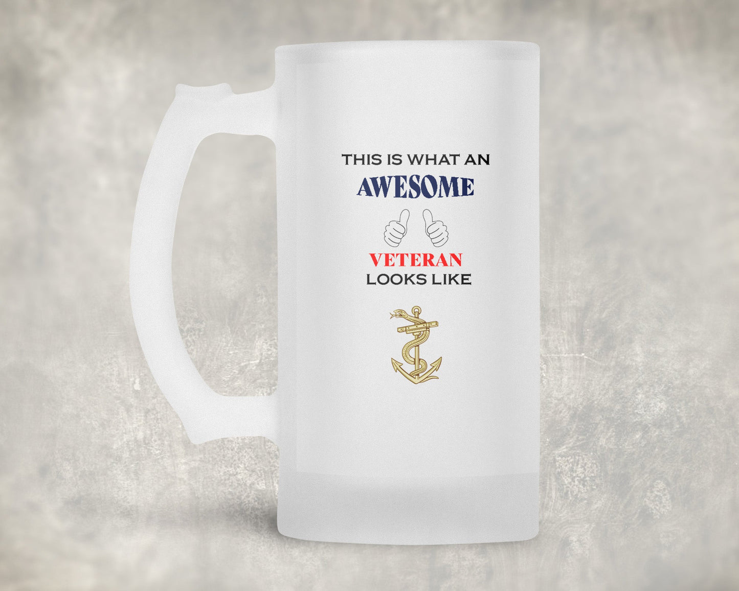 Royal Navy Medic - Veteran - Frosted Stein