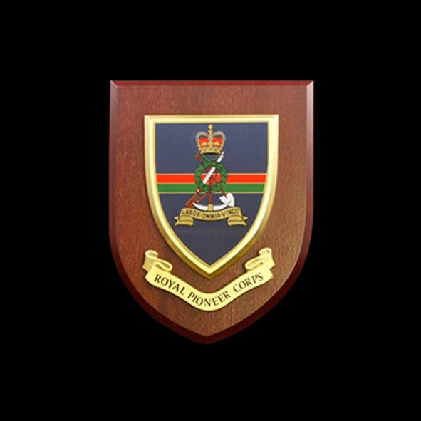Royal Pioneers - Wall Shield Plaque | MOD Licensed Seller | Regimental