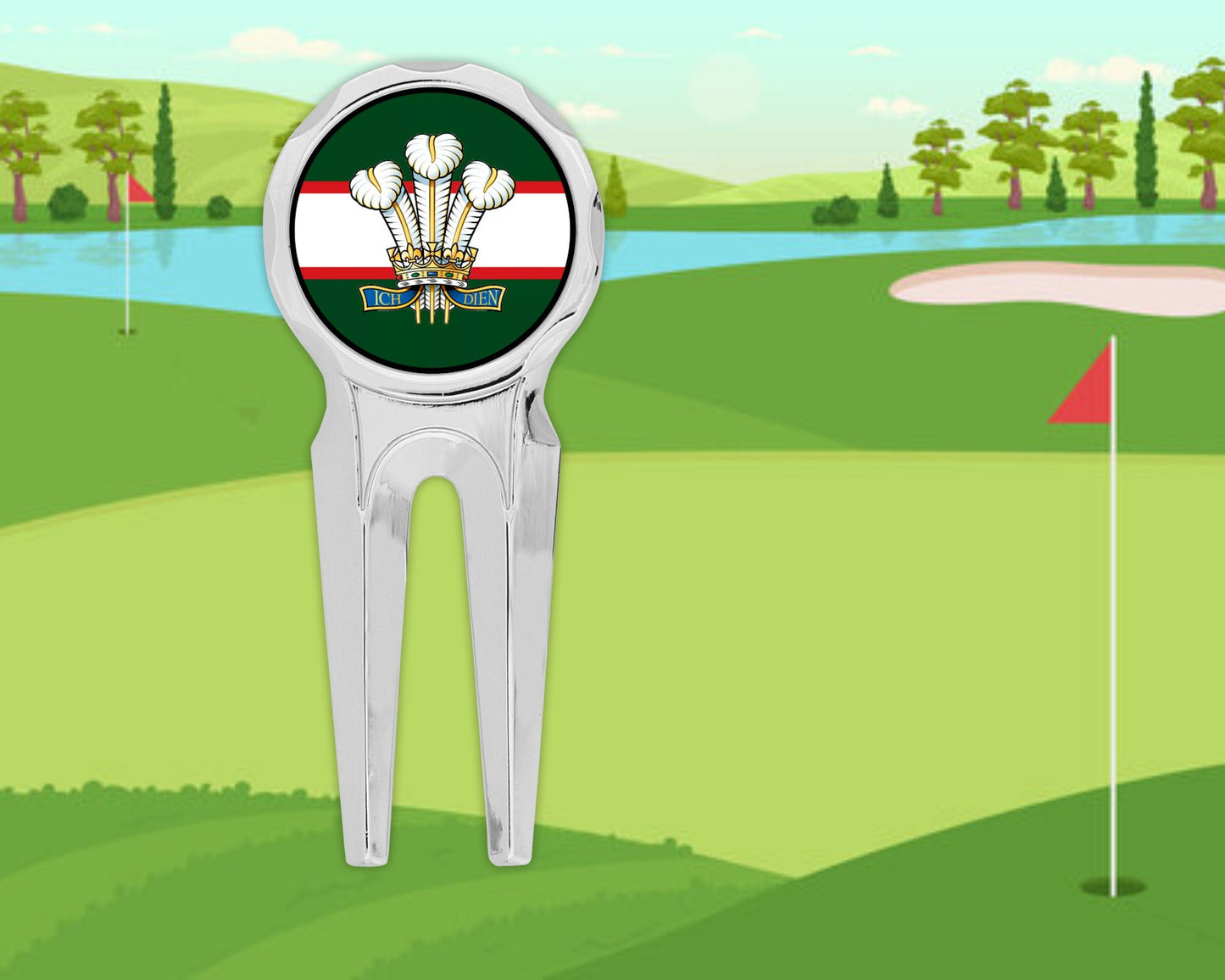 Royal Regiment of Wales - Golf Divot Repair Tool