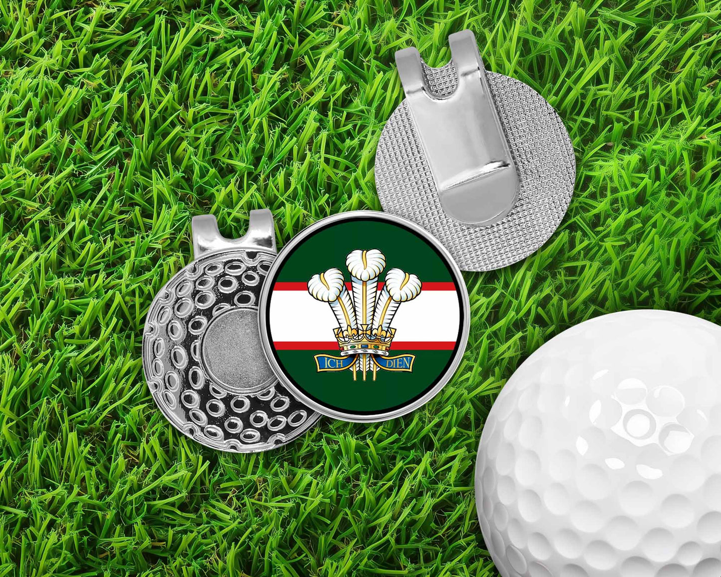 Royal Regiment of Wales - Golf Ball Marker Hat Clip